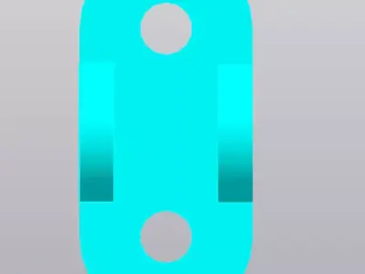 Pipe Cable Clamp Clip - 3D Printable Mounting Part 3D model