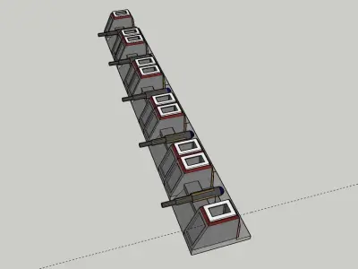 Fort Defense 3D model
