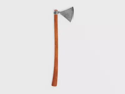-Battleaxe V3- Low-poly 3D model