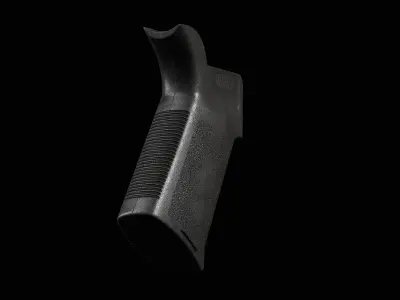 Magpul MOE Grip Low-poly 3D model