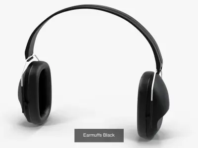 Earmuffs Collection 3D Model Pack