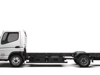 Mitsubishi Fuso E Canter 3850 2024 3D model