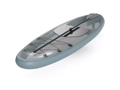 Paddleboard 3D model 2