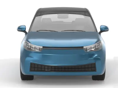 Generic Hatchback 04 3D model