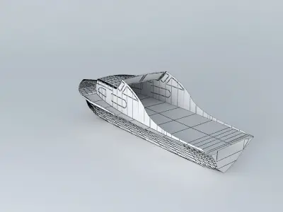 Cabarello boat Free 3D model
