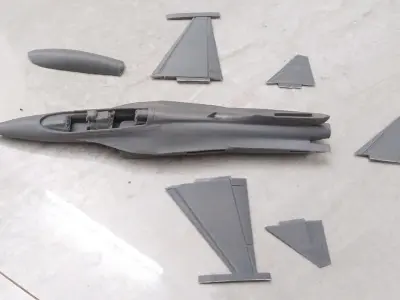 SCALE MODEL T-50 GOLDEN EAGLE SCALE 1-48 STL FILES 3D print model
