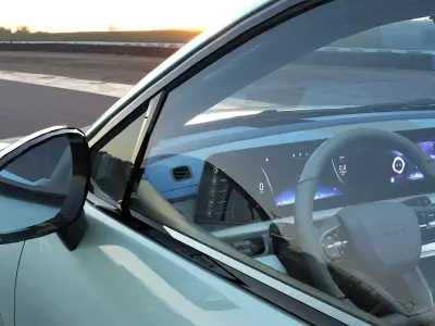 2023 CHERY OMODA 5 with lowpoly interior Low-poly 3D model