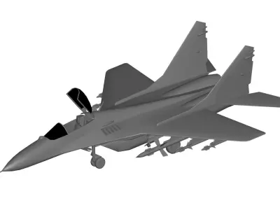 Mikoyan MiG-29 3D model order