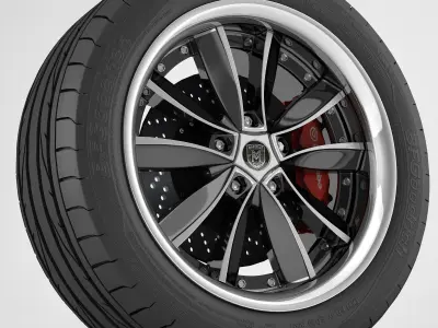 wheel Marcello MR 3D model
