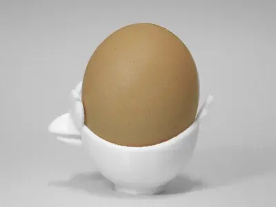 Angry Bird Eggcup Free 3D print model