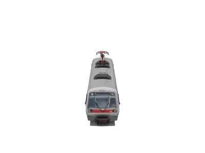Commuter Train Journey Thanksgiving 3D model