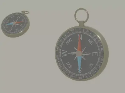 Compass 3D model