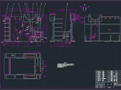 PE750x1060 JAW CRUSHER 3D model