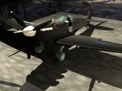Spitfire Free 3D model