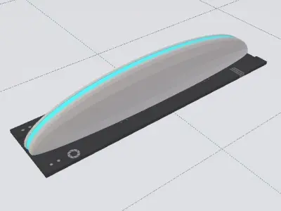 Sci-Fi Fizzler Low-poly 3D model