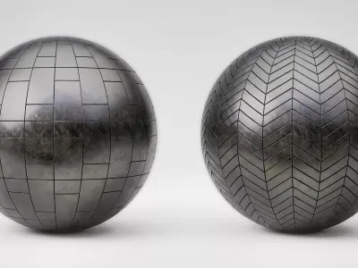 PBR Steel Part 1 Texture