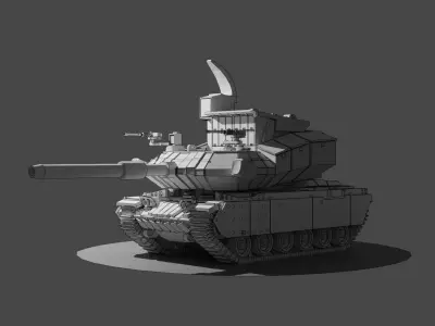 PEREH IDF Tank Hunter 3D print model