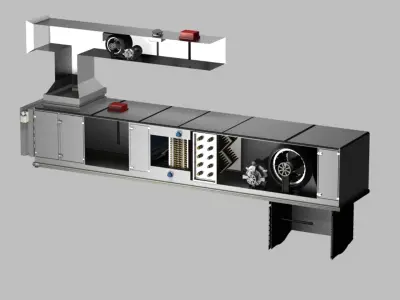 Air Handling Unit Bundle 3D model