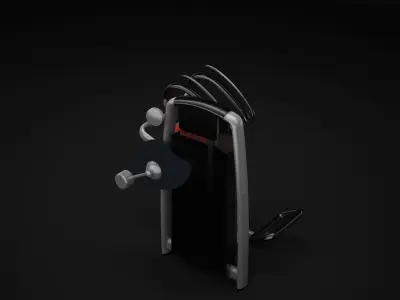 Abdominal Machine 3D model