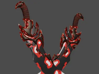 Stylized Manifold Paradox Low-poly 3D model