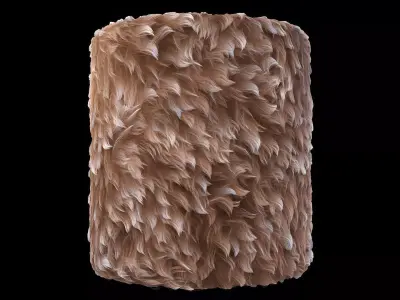 Fur Wool Substance Material and Texture