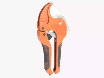 Pipe Cutter Low-poly 3D model