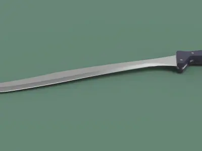 Junglee - Short Sword 3D model