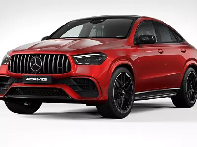 2024 Mercedes-Benz GLE 63 S AMG Coupe 3D model