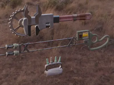 waste weapons 3D model