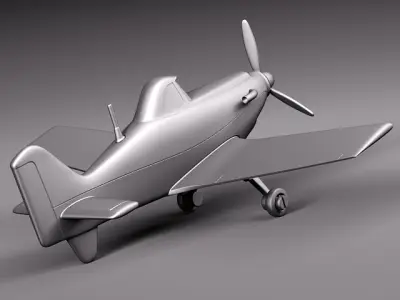 Disney Dusty Crophopper 3D model