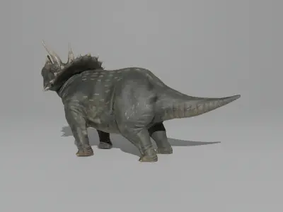Triceratops 3D print model