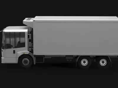 Mercedes Econic Box Truck 3D model