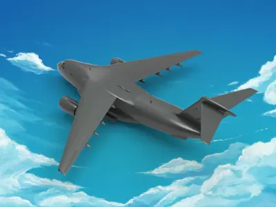 Kawasaki C-2 3D model purchase