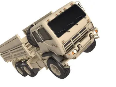  Military M1078 Vehicles 3D model