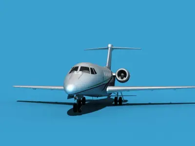 Cessna Citation 650 III V06 3D model