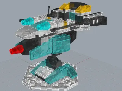 LEGO Tower Defense 3 3D model