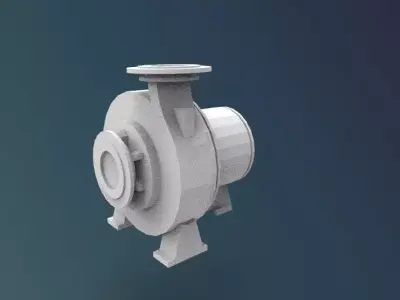 centrifugal pump 3D print model purchase