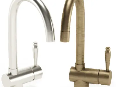 OFFICINE GULLO kitchen faucets 3D model