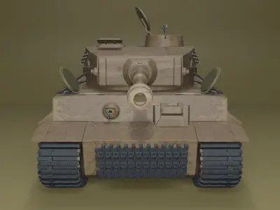 Tiger I 3D model