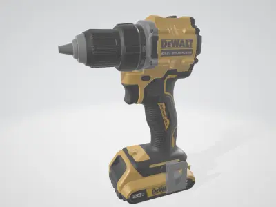 Cordless Drill Driver 3D model