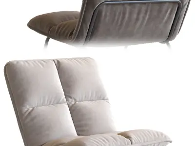 Must Living Kids Lounge Chair Cloud 3D model