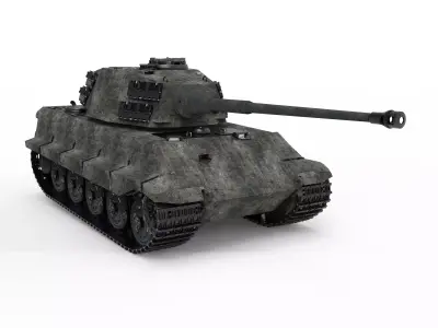 King Tiger 3D model