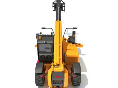 Forklift Handler 3D model