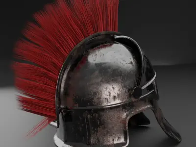 Spartan helmet Free 3D model