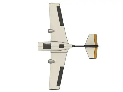 ZOHD Altus 1100mm 3d model 3D print model