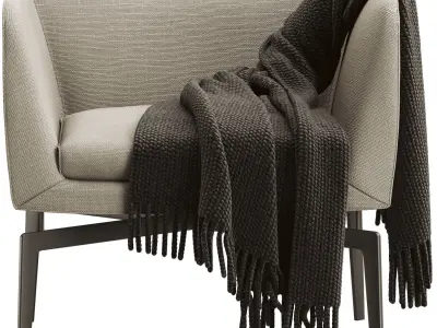 Alivar Pady Armchair 3D model