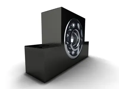EF20 supports 3D model