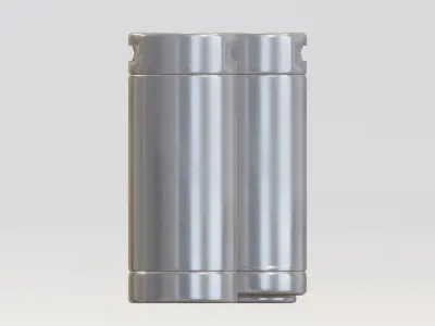 Slim Beer Drum 20L Collection Low-poly 3D model