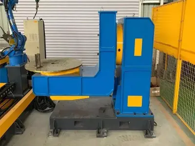 Industrial 5T L-Type Positioner for Automatic Welding Robot 3D model