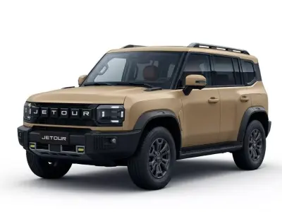 Modern Adventure Ready Off Road SUV 3D model